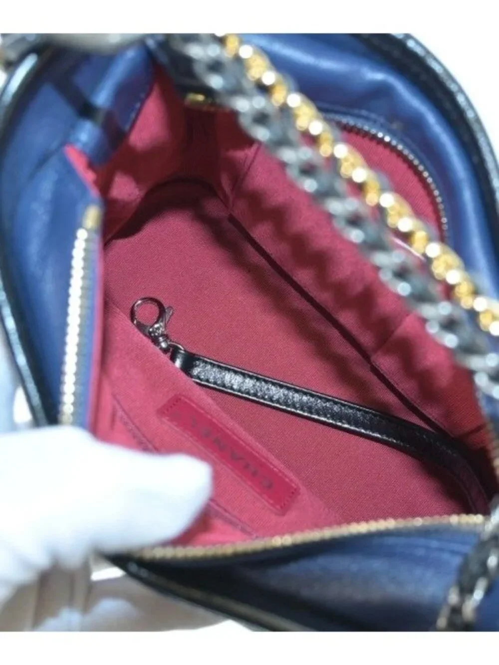 Chanel Shoulder Bag Navy